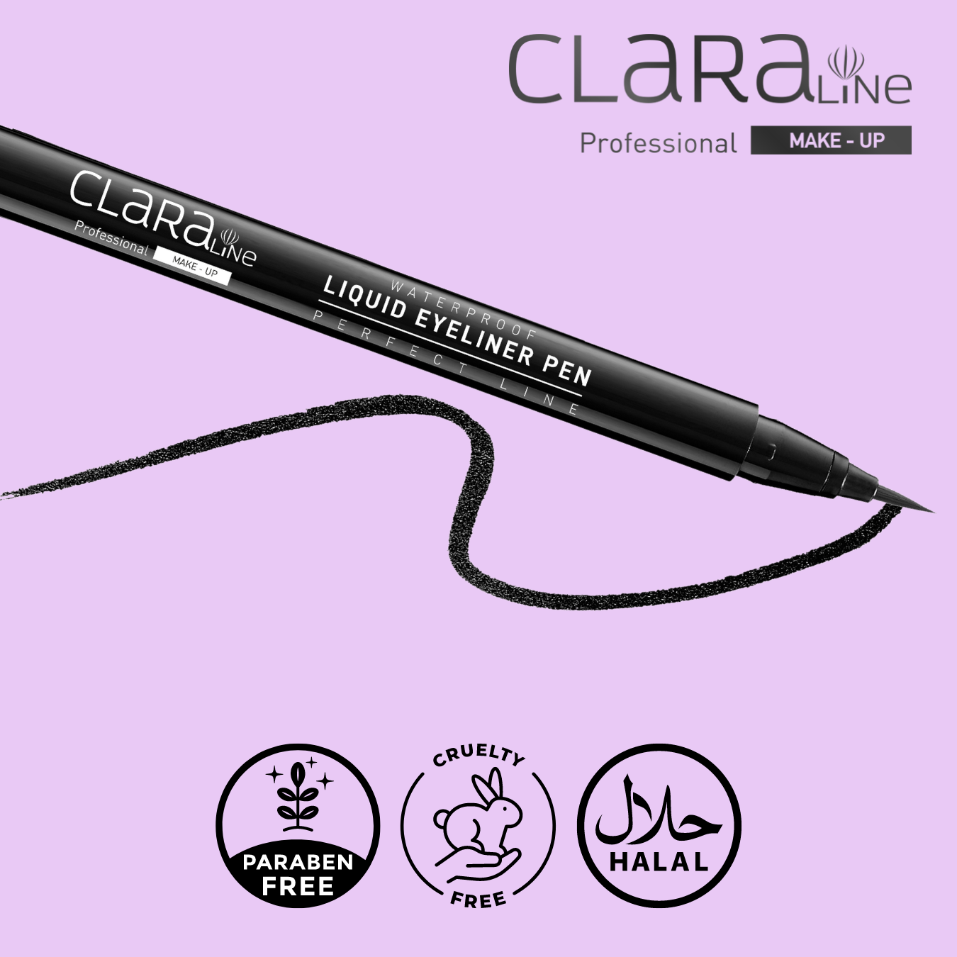Long lasting Waterproof Eyeliner Pen in USA ClaraLine